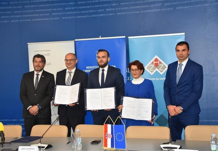 Potpisan ugovor „Informatizacija i digitalizacija poslovanja Hrvatskog zavoda za zapošljavanje“