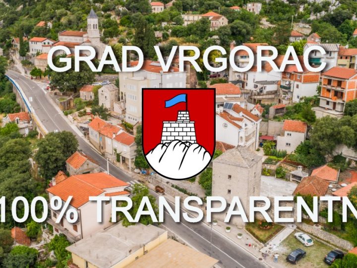 Otvoreni i transparentni grad Vrgorac