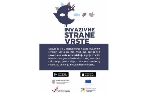 Ministarstvo pokrenulo mobilnu aplikaciju za prijavu invazivnih vrsta