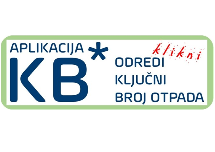 Nova „Aplikacija KB*-odredi ključni broj otpada“ puštena je u rad