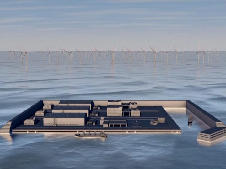 Danska gradi umjetni otok za priobalnu vjetroelektranu