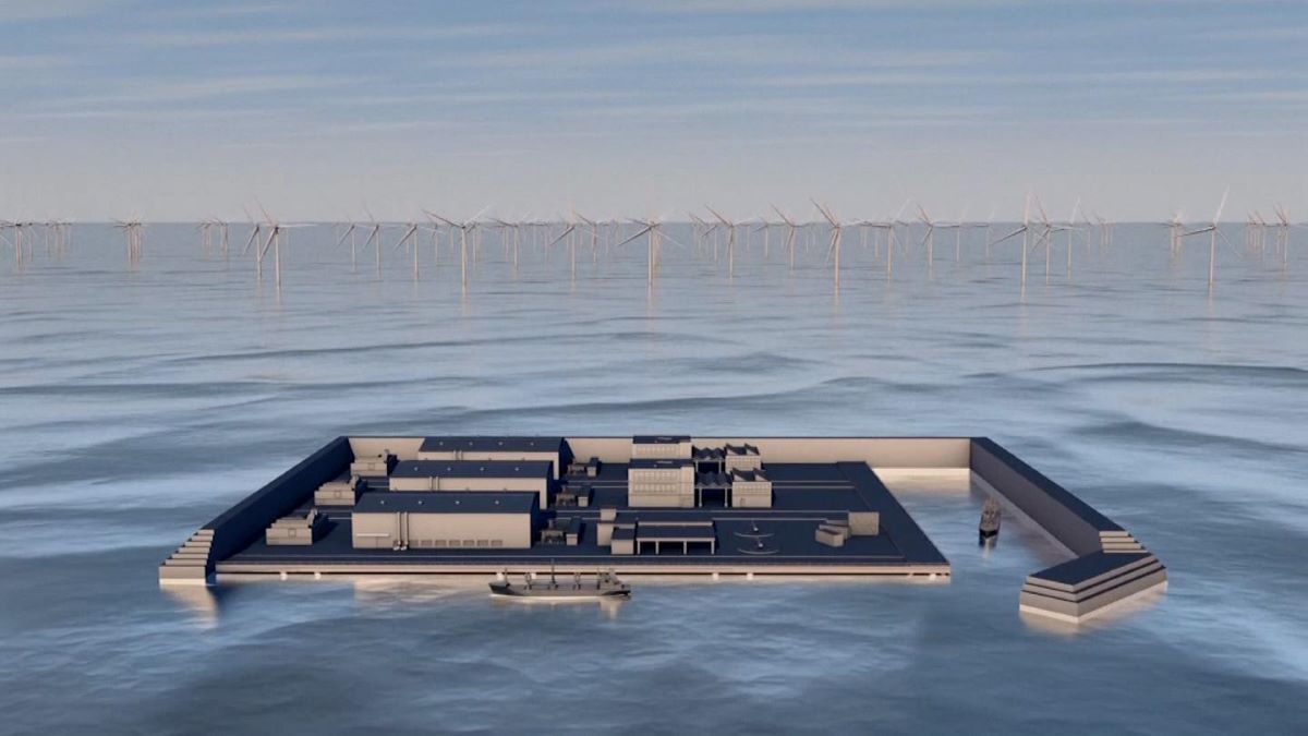 Danska gradi umjetni otok za priobalnu vjetroelektranu