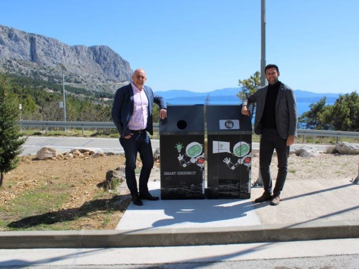 Pametni solarni spremnici za otpad u Parku prirode Biokovo