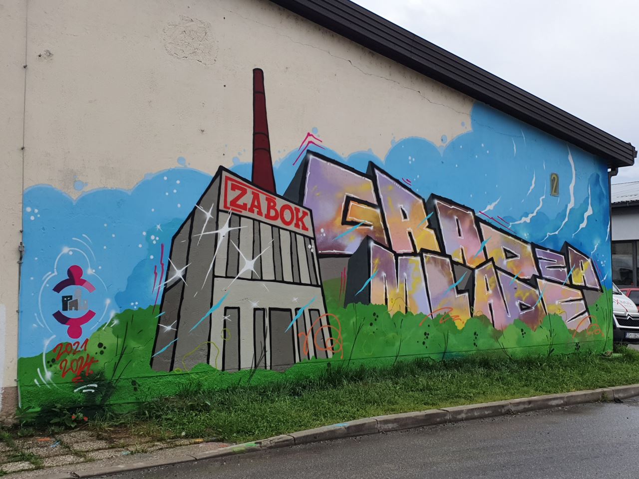 Završen mural Zabok “GRAD ZA MLADE”