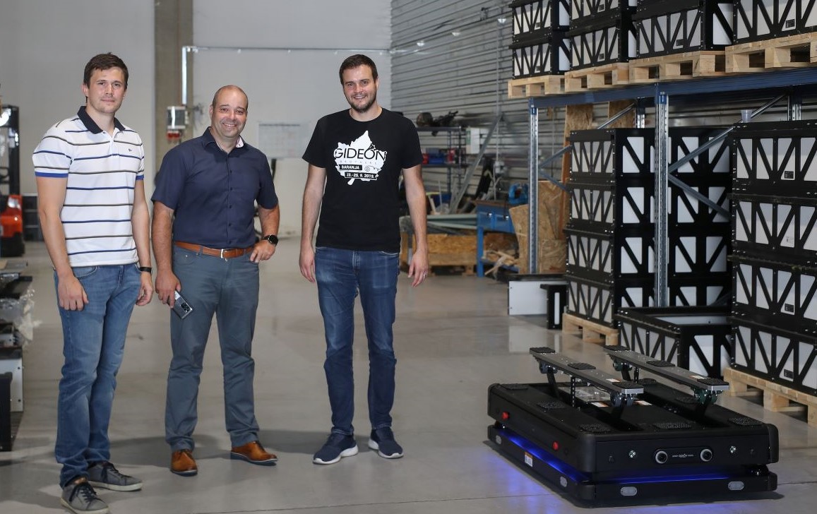 Hrvatski 5G logistički robot Gideon Brothers