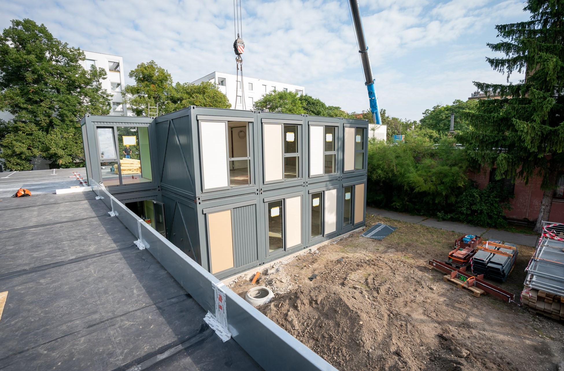 Mobilna škola u Beču kao privremeno rješenje za manjak školskog prostora