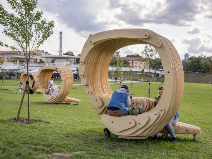 Mobilne radne stanice u prirodi postavljene su u Vilniusu