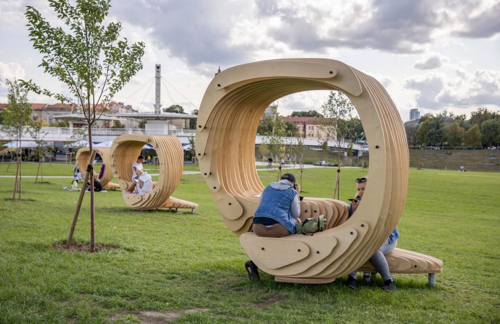 Mobilne radne stanice u prirodi postavljene su u Vilniusu