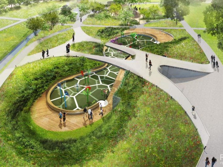 Zeleno i vodeno igralište budućnosti u poljskom gradu Tychy