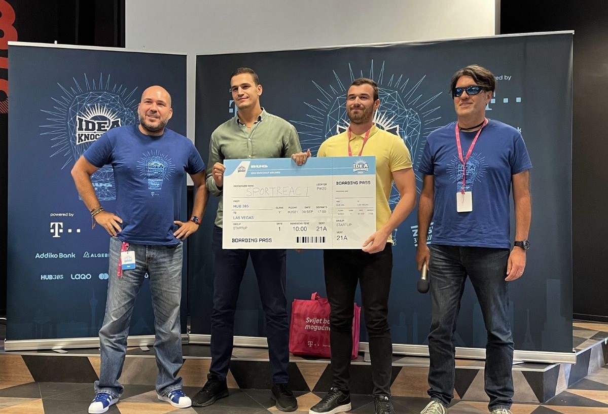 Pobjednik Idea Knockouta 2021 je IoT sustav za trening sportaša, Sportreact