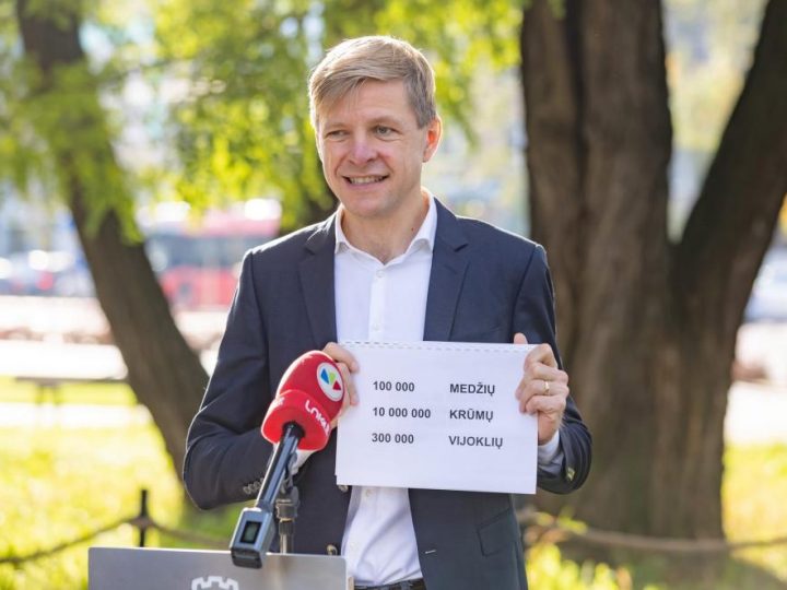 Litavski Vilnius planira zasaditi svoju prvu urbanu šumu