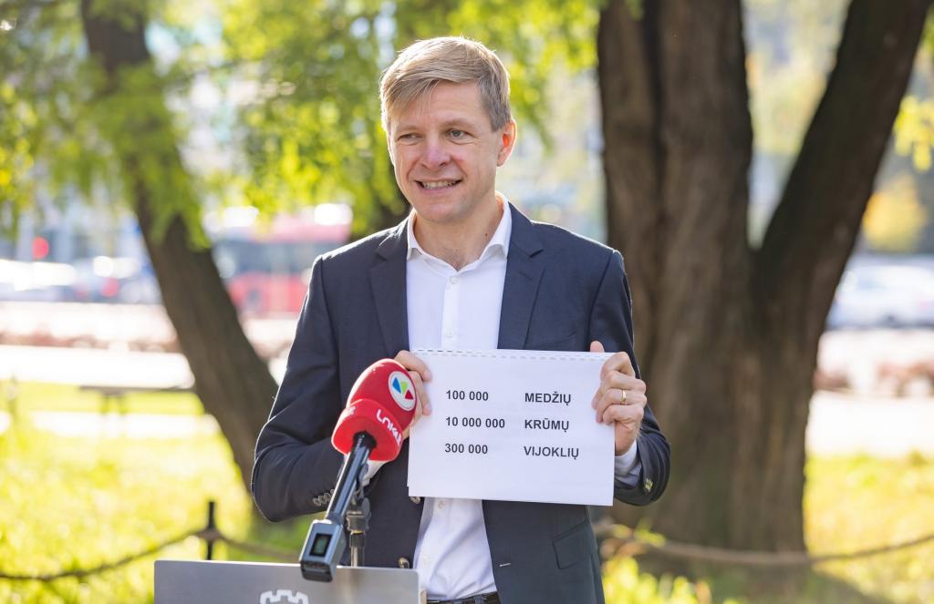 Litavski Vilnius planira zasaditi svoju prvu urbanu šumu