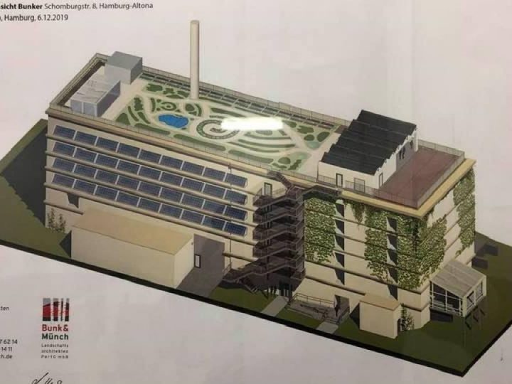 Bunker iz Drugog svjetskog rata u Hamburgu postaje umjetnički centar i toplana
