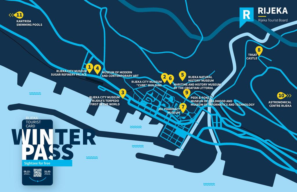 Posjetite Rijeku ove zime i besplatno razgledajte njezine atrakcije