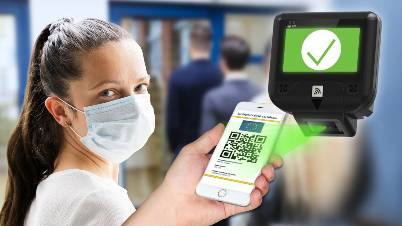 Alarm automatika razvila terminal za skeniranje covid potvrda