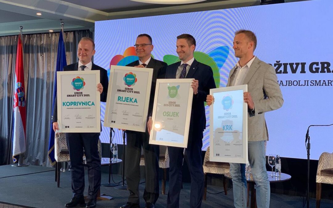 Rijeka, Koprivnica i Krk najpametniji su gradovi u zemlji, Osijek je najbolji Eco-city grad