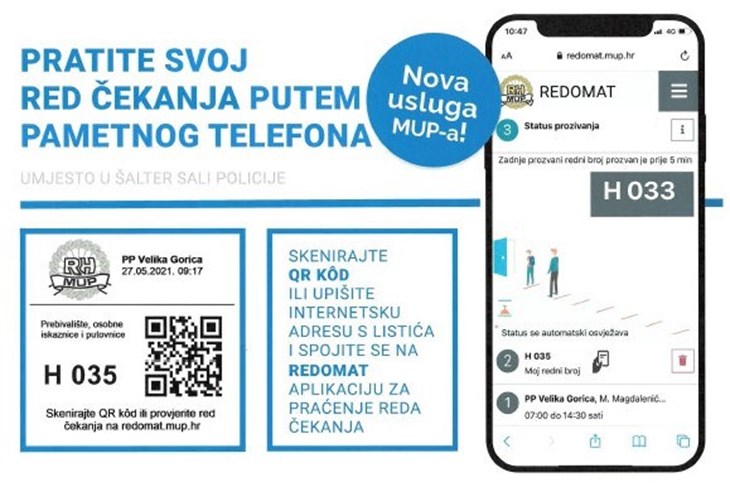 Krenula je primjena aplikacije za redomat MUP-a