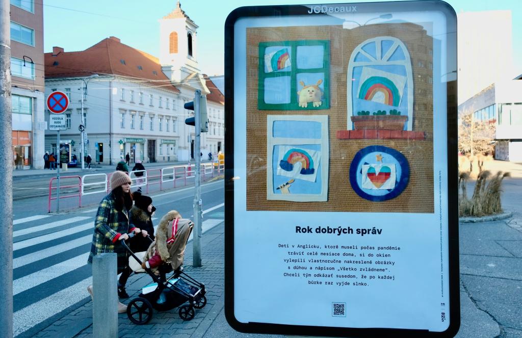 Bratislava ukrašava grad dobrim vijestima