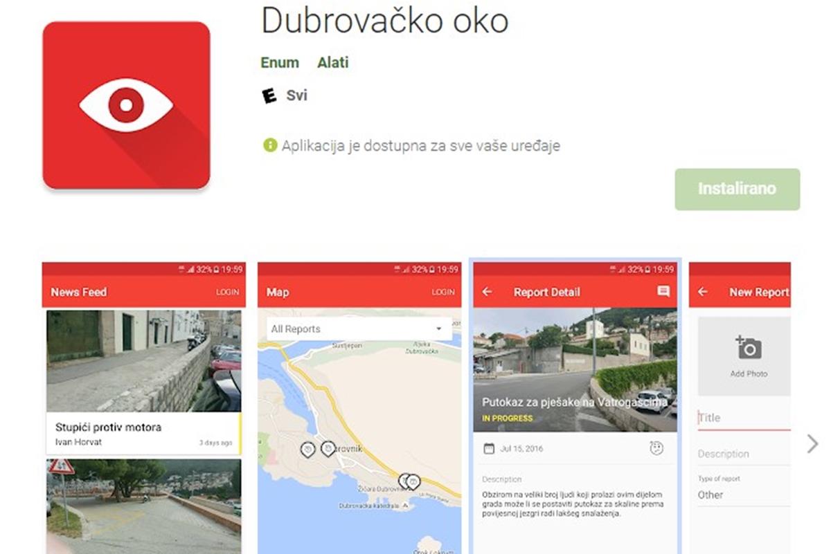 Građani i u 2021. aktivno koristili platformu Dubrovačko oko, riješena 381 prijava