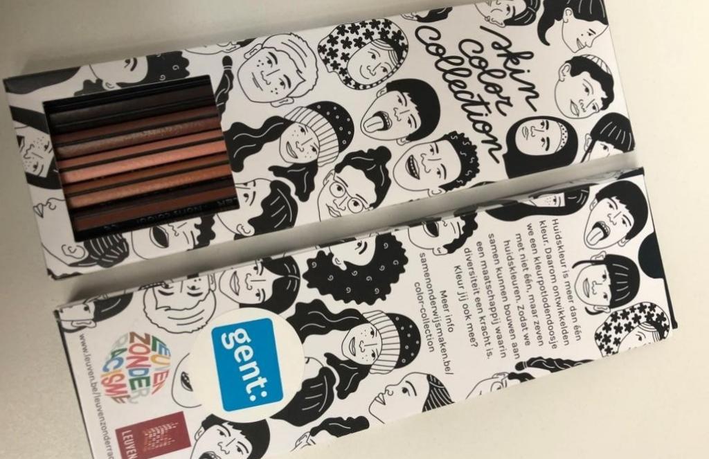 Ghent distribuira olovke u svim nijansama boje kože kako bi se uhvatio u koštac s rasizmom u školama