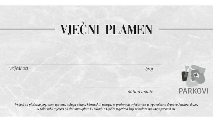 „VJEČNI PLAMEN“ – Prvi u Hrvatskoj nude izraz sućuti kroz financijsku pomoć ožalošćenoj obitelji