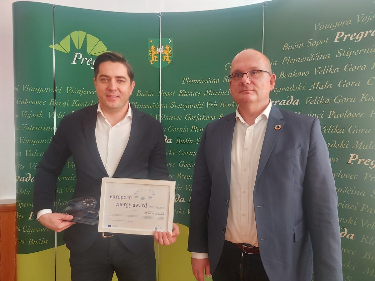Gradu Pregradi uručena nagrada European Energy Award