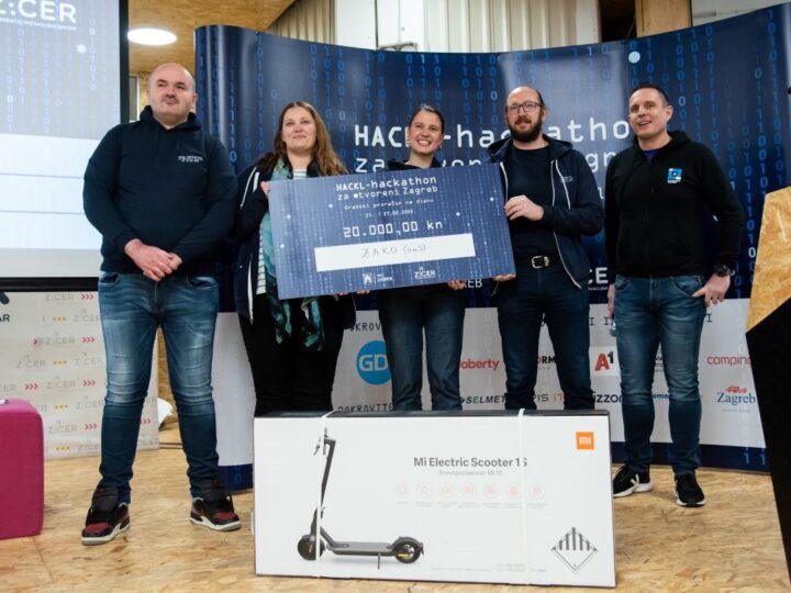 Proglašeni pobjednici HACKL-a-hackathona za otvoreni Zagreb