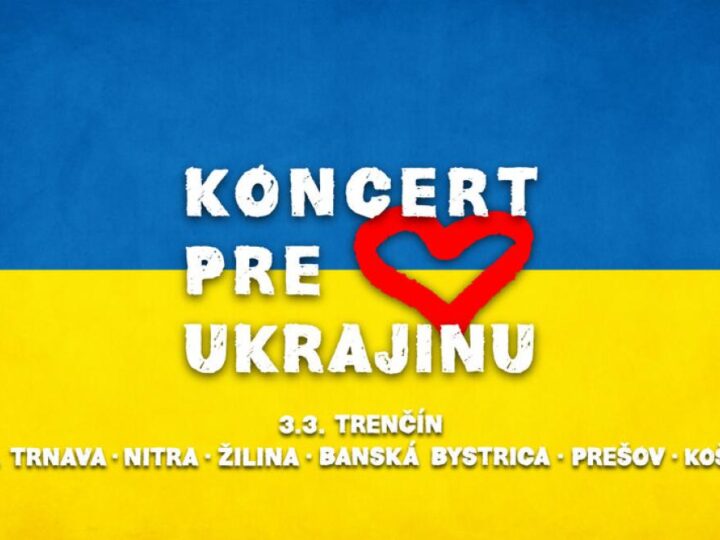 Slovački gradovi održavaju koncerte za Ukrajinu