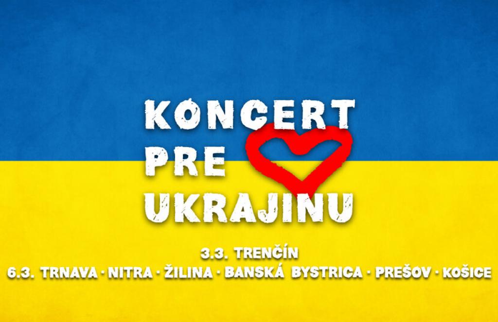 Slovački gradovi održavaju koncerte za Ukrajinu