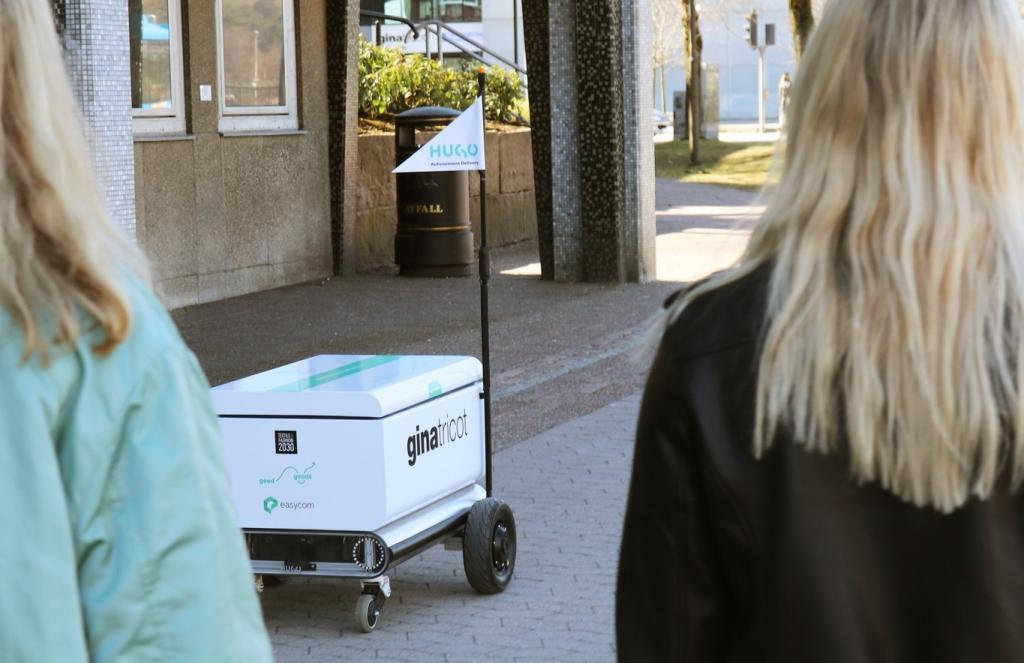 Švedski grad testira autonomnog robota za dostavu