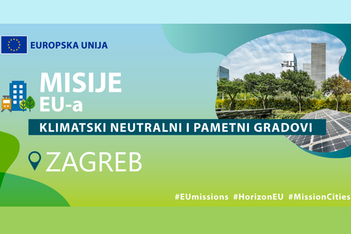 Grad Zagreb među 100 izabranih europskih gradova u misiji EU-a za klimatski neutralne i pametne gradove do 2030.
