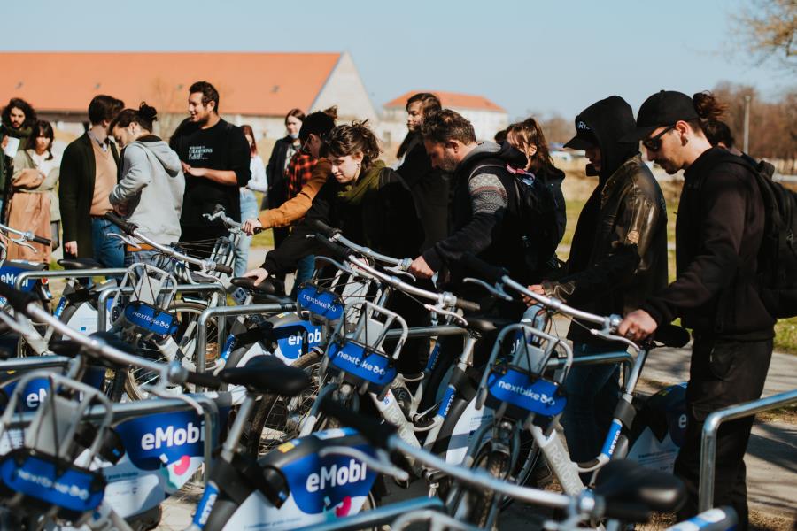 Počela sezona bicikala: Osječanima na raspolaganju 50 električnih i 125 mehaničkih bicikala