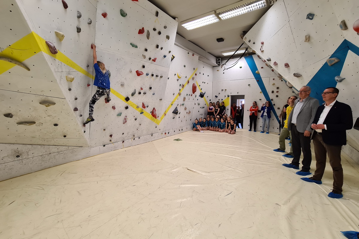 Novi prostor u centru grada namijenjen gimnastici i sportskom penjanju