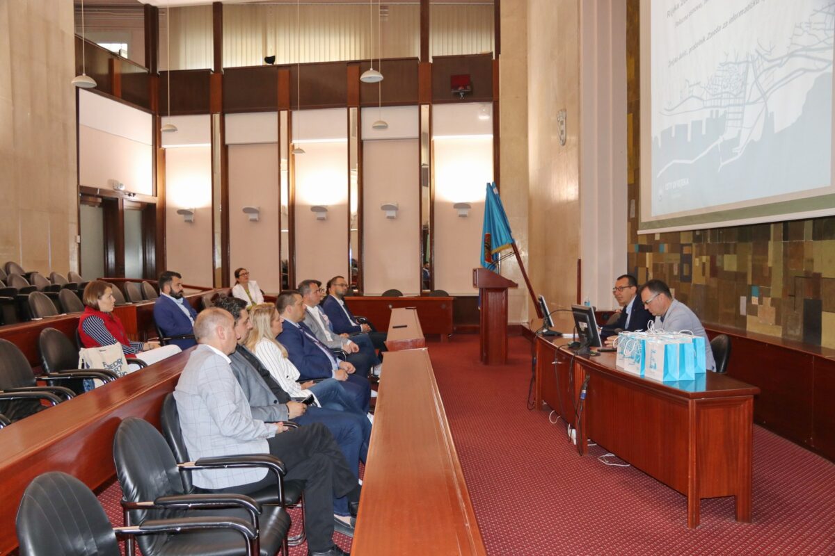 Riječka Smart city rješenja predstavljena gostima iz sjeverne Makedonije