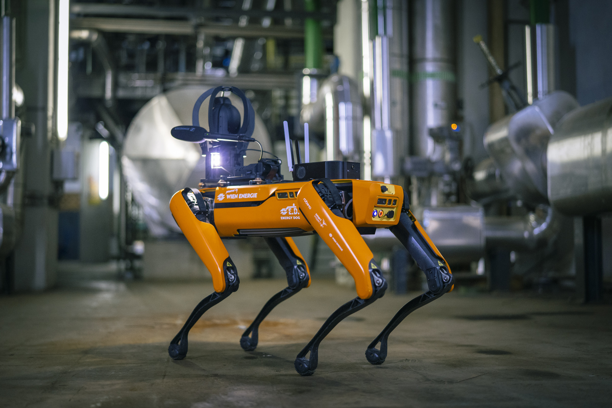 Robotski pas pomaže zaposlenicima elektrane u Beču