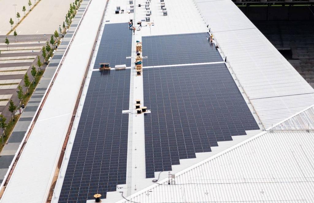 Zelena energija u sportu: U tijeku je izgradnja najvećeg nogometnog stadiona u Njemačkoj na solarni pogon
