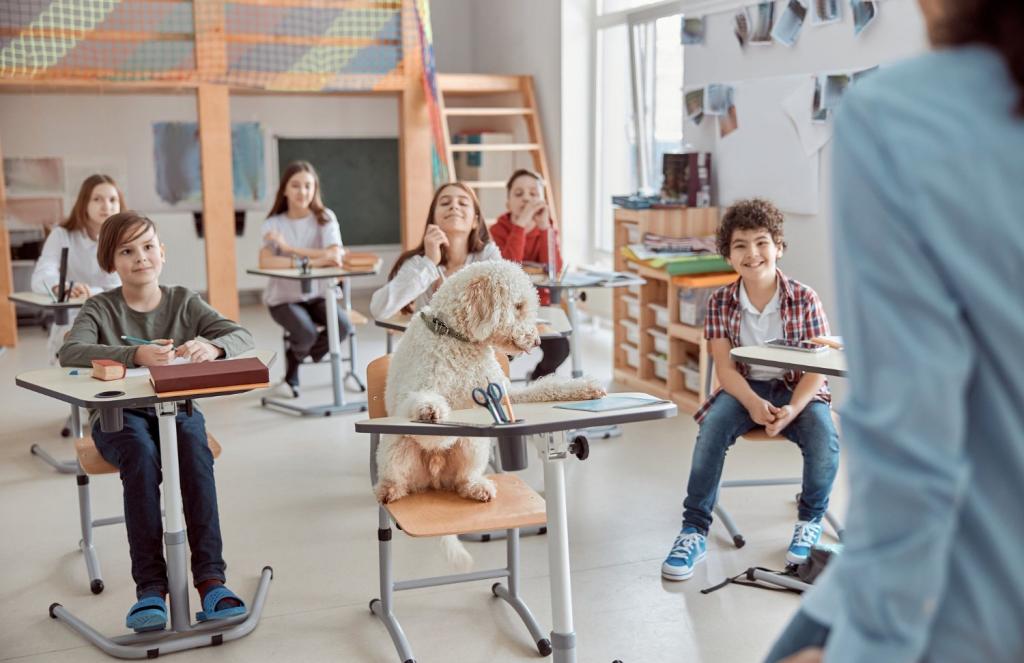 PROJEKT “PAS U ŠKOLI”: Psi ublažavaju školski stres u Wroclawu
