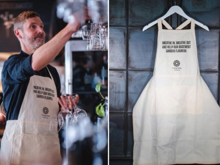 Osoblje restorana u Stockholmu nosi pregače koje upijaju CO2