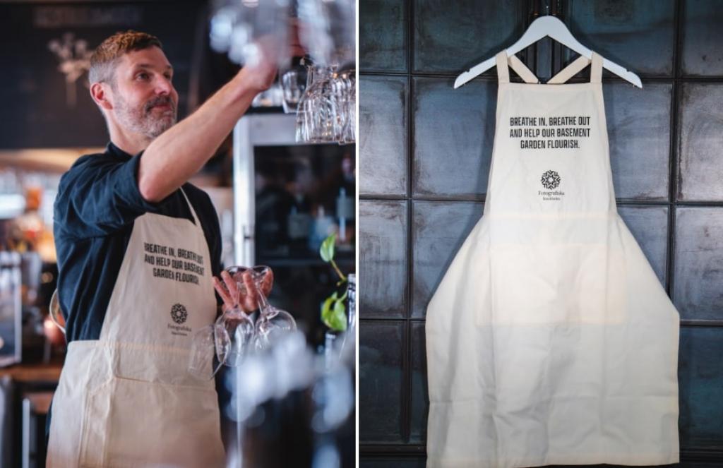 Osoblje restorana u Stockholmu nosi pregače koje upijaju CO2