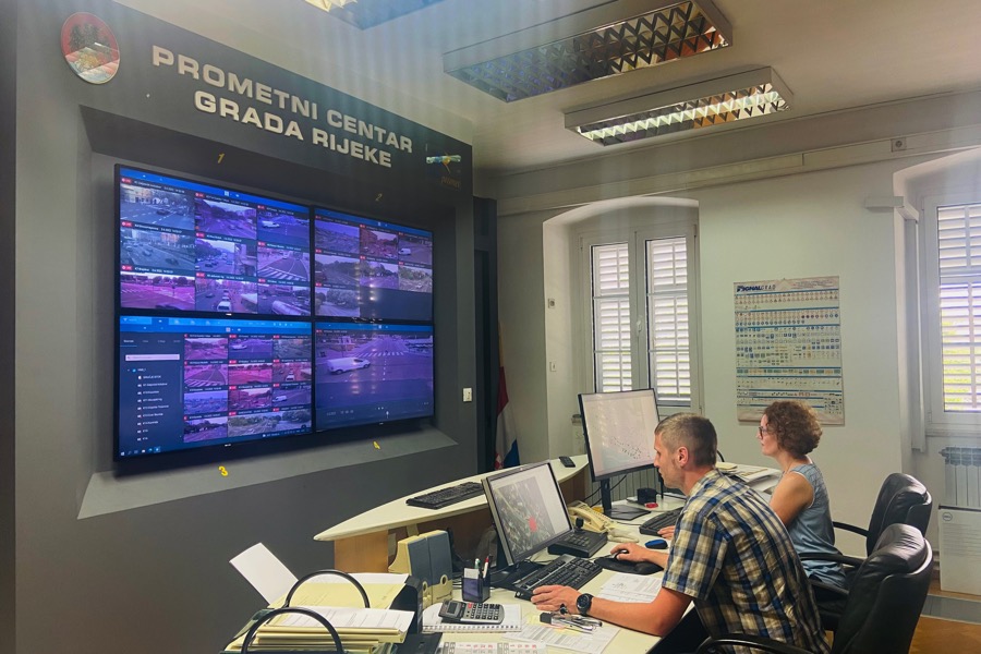 Rijeka jedina ima pametni prometni centar u Hrvatskoj