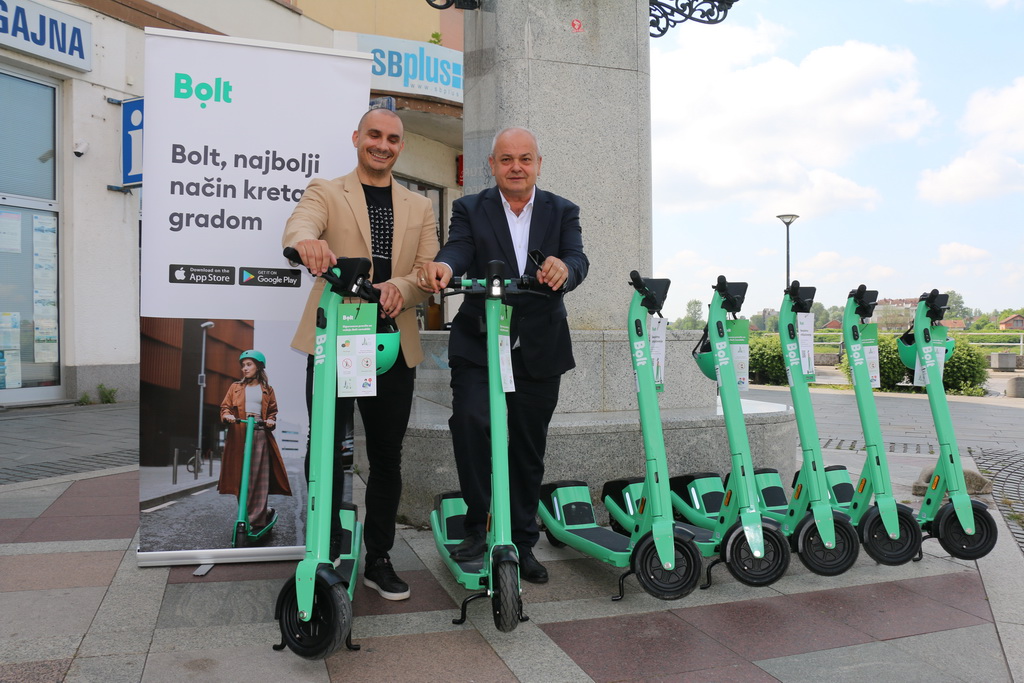 Slavonski Brod šesti je grad u Hrvatskoj koji koristi Bolt uslugu električnih romobila