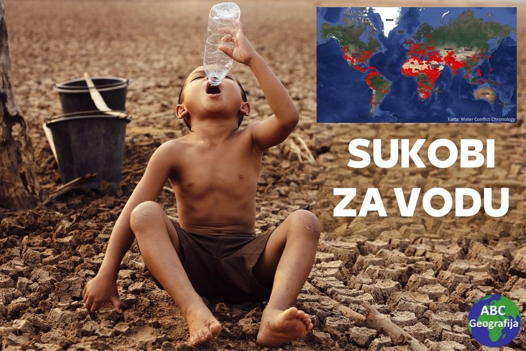 ŽALOSNO, ALI ISTINITO: Sukobi za vodu na geografskoj karti