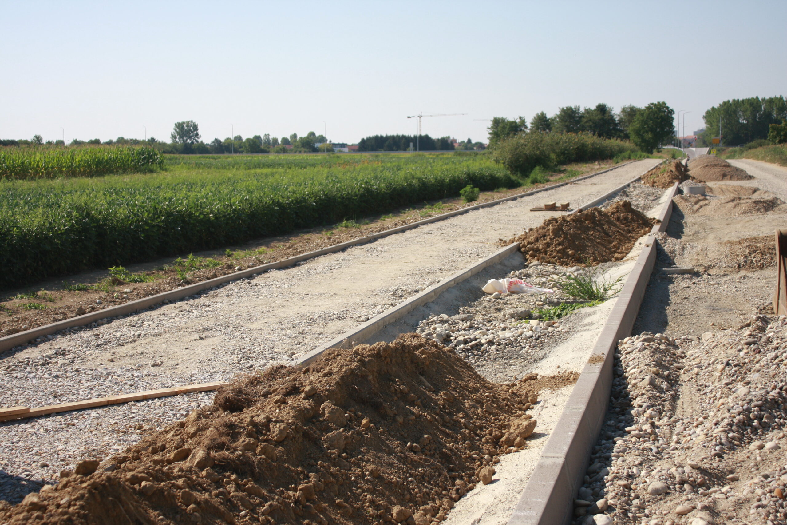 Nazire se nova prometnica sa pješačko-biciklističkom stazom koja spaja Čakovec i Šenkovec