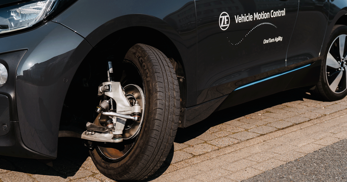 Inovativni koncept automobilske osovine omogućuje kut upravljanja do čak 80 stupnjeva!