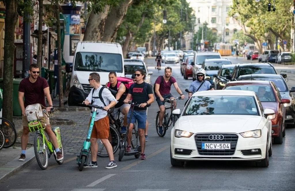 Rekordan broj biciklista na ulicama Budimpešte