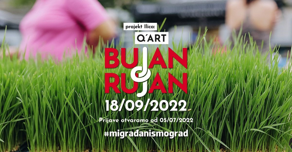 Projekt Ilica: Q’ART se širi, šareni i buja! BujanRujan na čak kilometar uličnog prostora!