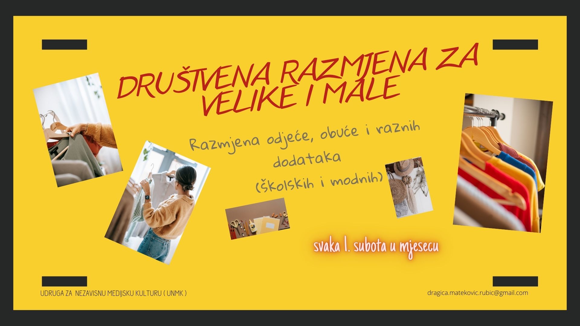 HUMANITARNO: Društvena razmjena odjeće, obuće i raznih dodataka