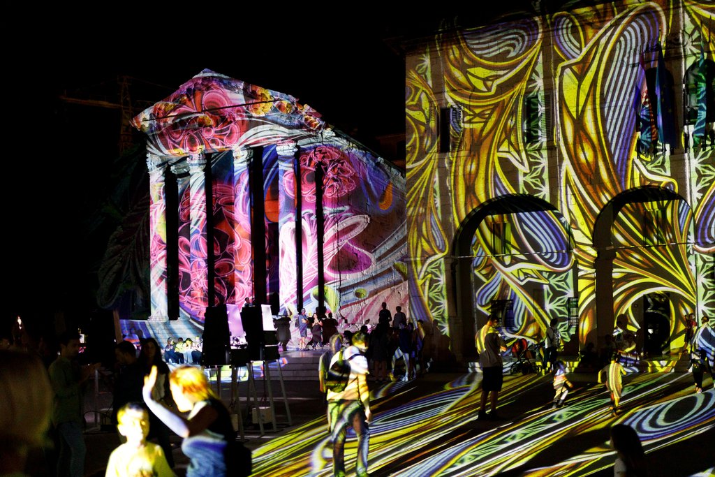 Prekrasne svjetlosne instalacije na osmom Visualia Festivalu u Puli