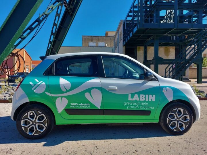 Kroz mali električni Twingo do dodatnog „zelenog“ osvješćivanja grada Labina