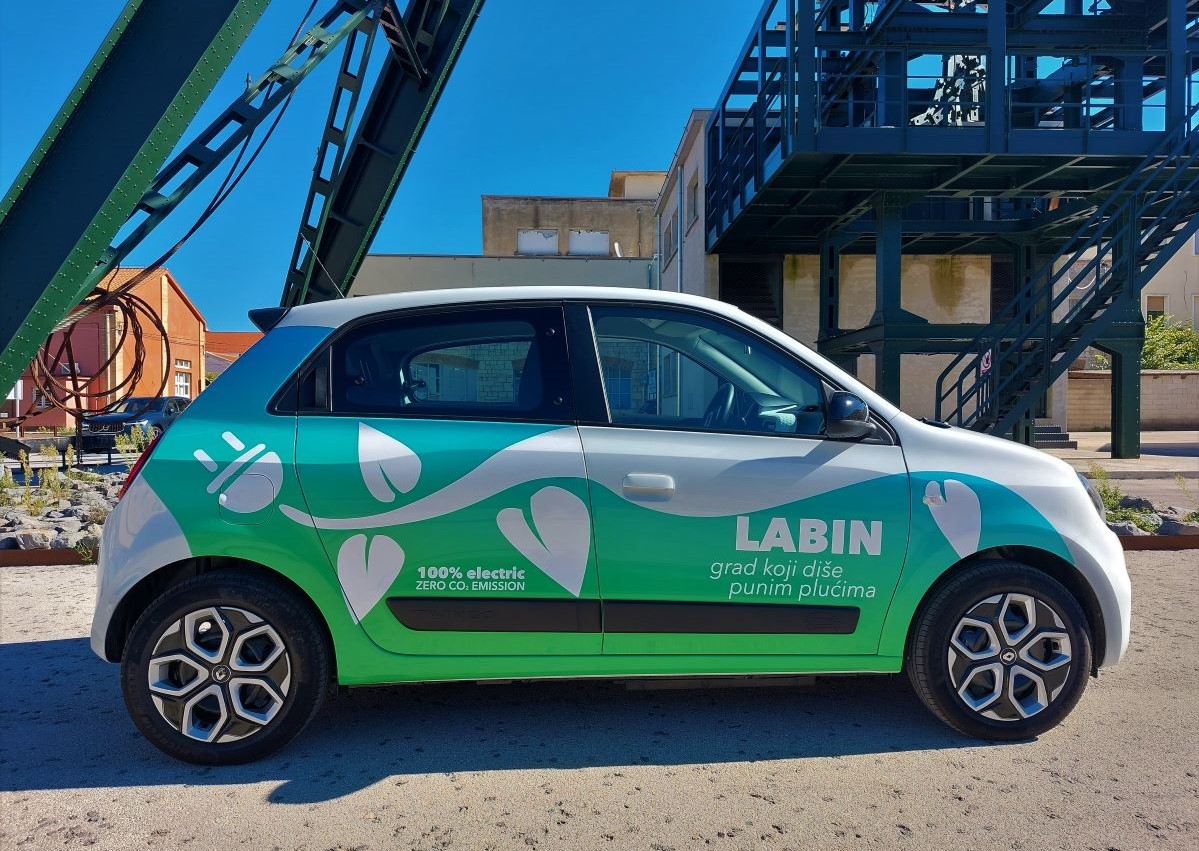Kroz mali električni Twingo do dodatnog „zelenog“ osvješćivanja grada Labina